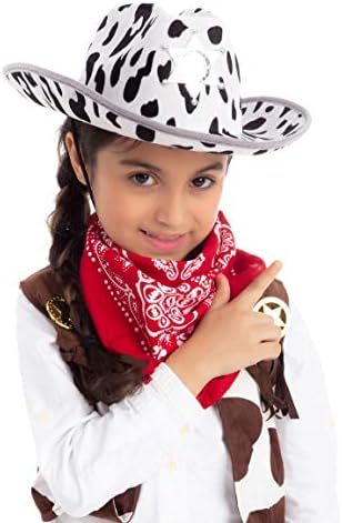 Spooktacular 2 Pcs Felt Cowboy Hats