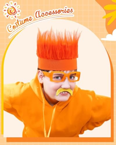 XunYee Orange Cosplay Set for Men
