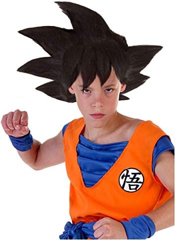 Dragon Ball Z Goku Black Wig for Kids Fun Affordable