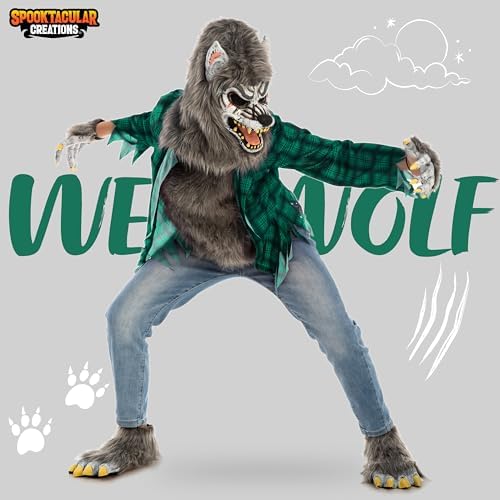 Spooktacular Creations Halloween Kids Werewolf Costume with Mask