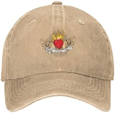 Cool Hearts and Wings Baseball Cap