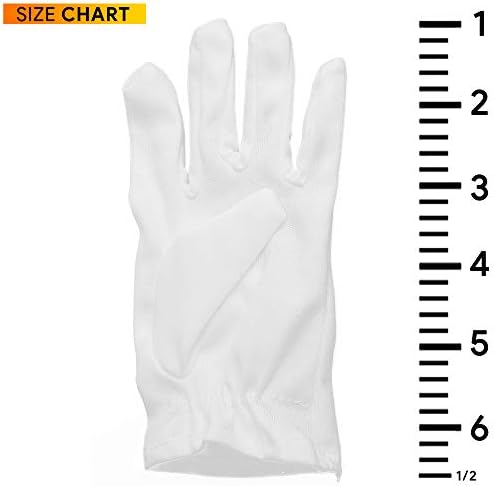 Skeleteen White Child Costume Gloves Set - Boys Girls Halloween Accessories