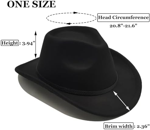 Stylish Kids Cowboy Hats for Boys and Girls