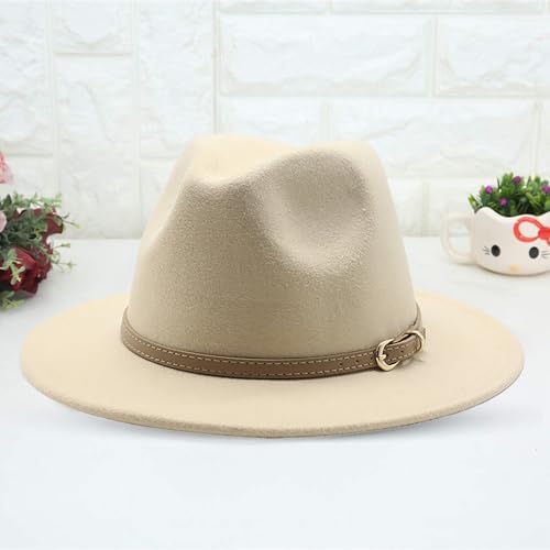 Safe Toddler Fedora Hat with Wide Brim and Soft Fabric