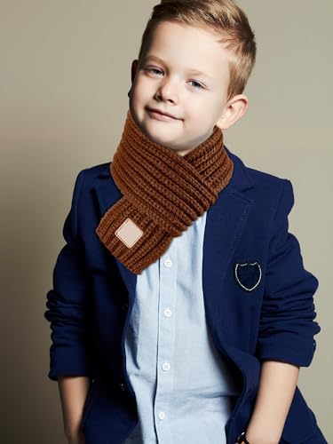 Knitted Winter Scarves for Kids