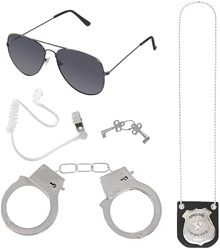 Hmxpls 4-Piece Detective Costume Accessories Set