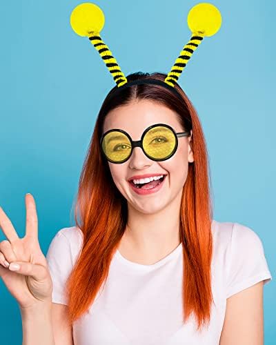 Bee antenna headband glasses for adults