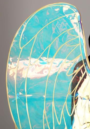 Shimmering Iridescent Angel Wings Costume - Perfect for Halloween or cosplay
