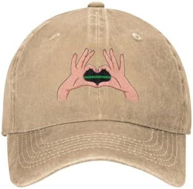 Holding A Heart Flag Baseball Cap for Women Men