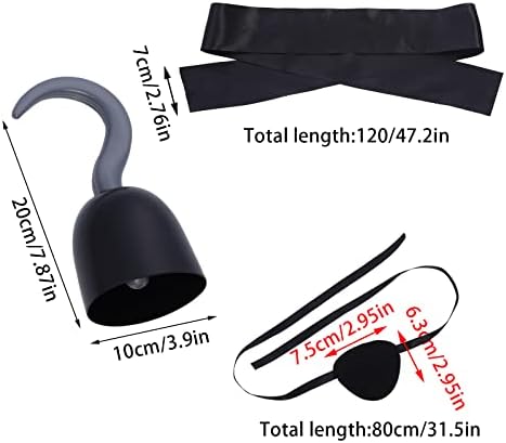 5-Piece Pirate Accessories