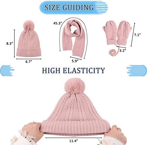 Peecabe Kids Winter Set Cozy Accessories for Little Ones
