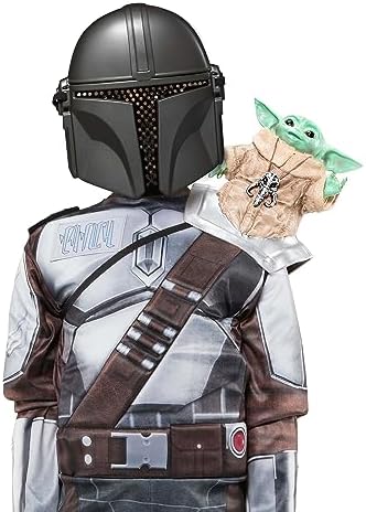Jazwares Star Wars The Mandalorian Child Value Mask Black