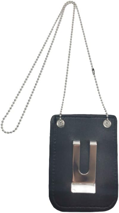 Authentic Police Badge with Chain for Costume Accessories