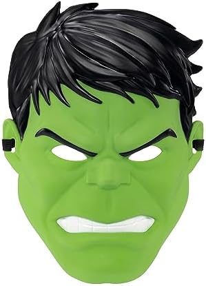 Jazwares Marvel Hulk Mask for Kids Standard Green