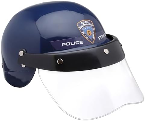 Dress Up Revolution Police Helmet Kids Action Costume