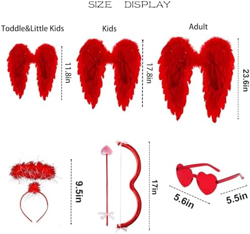 Perfect Valentines Day Cupid Costume for Adults Kids