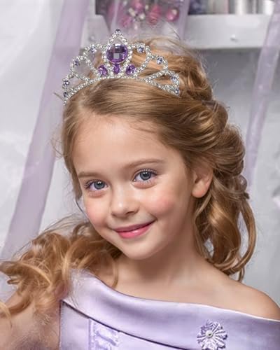 GLOWING tiara Crystal Crown for Girls