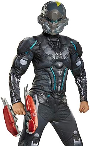 Disguise Halo Plasma Rifle Costume Accessory - GrayRedMulticolour
