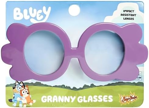 Sun-Staches BLUEY Granny Glasses