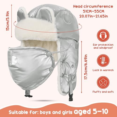 Cold Weather Kids Trapper Hat