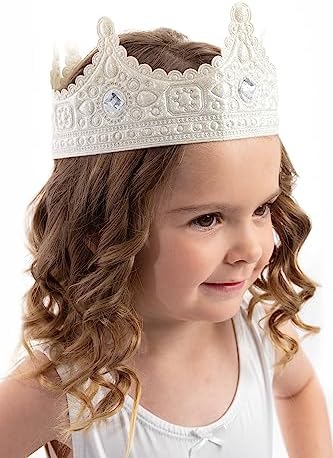 Little Adventures Soft Royal Crown Dress Up Costume for Kids
