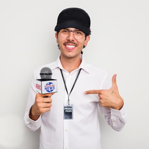 Heliltd 3-Piece Set Journalist Accessories