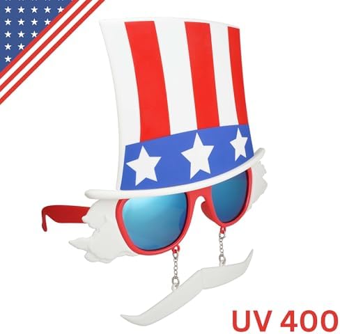Sun-Staches Free the Spirit 4th of July Sunglasses
