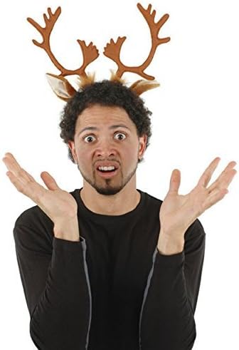 Elope Reindeer Antlers Costume Headpiece - Brown