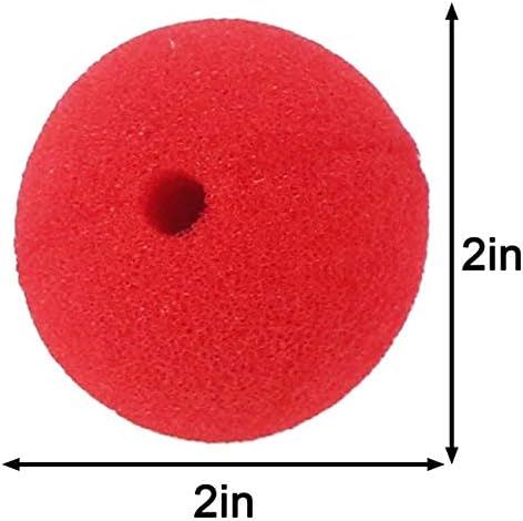 Red Party clown nose for kids Halloween Party essentials