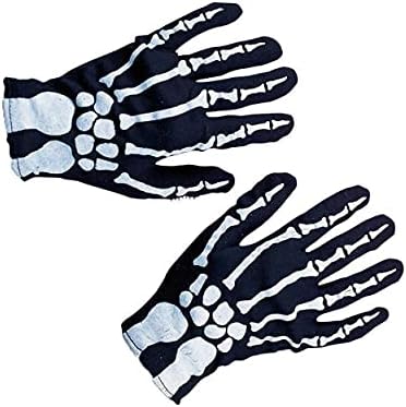 Glowing Statement - Rubies Child Skeleton Gloves Costume