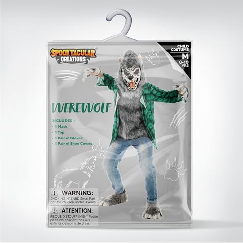 Spooktacular Creations Halloween Kids Werewolf Costume with Mask