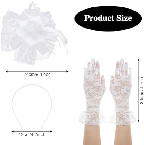 Fumwase 5Pcs Blanket Tea Party Treasures for Big Girls