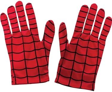 Rubies Marvel Ultimate Spider-Man Child Gloves Red