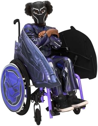 Jazwares Adaptive Black Panther Kids wheelchair costume