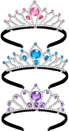 GLOWING tiara Crystal Crown for Girls