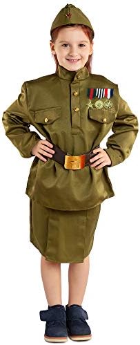 Skeleteen Costume Military Officer Medals US Army Jacket Costume