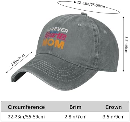 Foirever in Our Hearts Baseball Cap for Dads Men Women