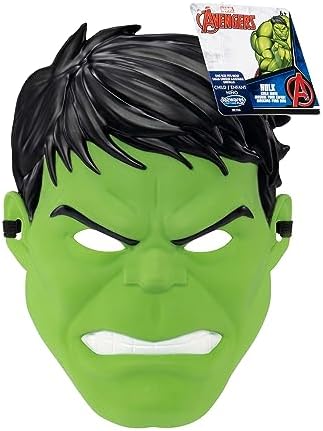 Jazwares Marvel Hulk Mask for Kids Standard Green