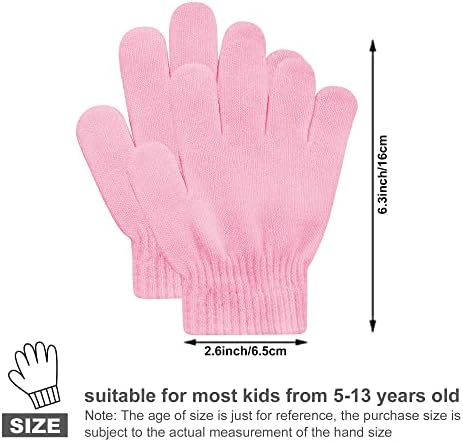 Doovid Perfect for Kids Stretchy Knit Gloves