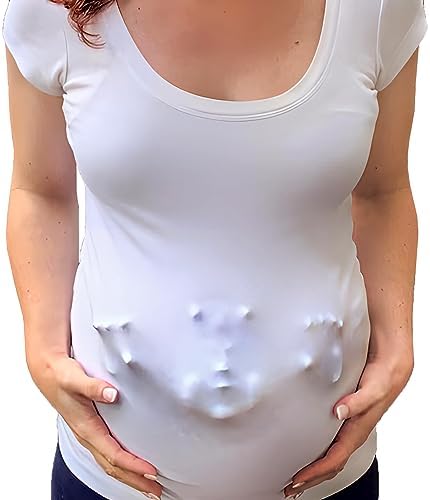 SUIZU Demon Maternity Costume Maternity Halloween Waistband - Elastic Bauble Effect