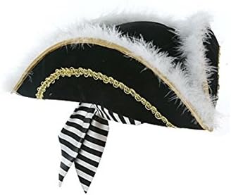Tricorn Pirate Captain Hat - Boys CoolAdult Costume Accessuit
