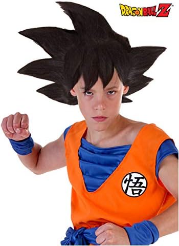 Dragon Ball Z Goku Black Wig for Kids Fun Affordable