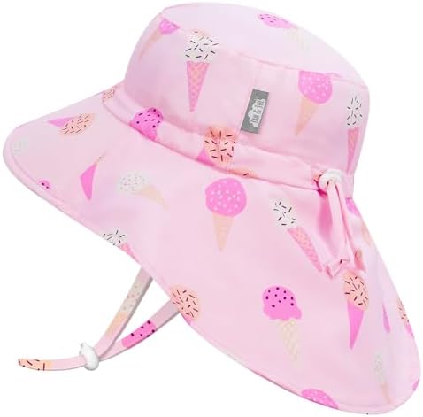 JAN JUL Summer Fun Sun Hat - Wide Brim 50 UPF Quick-Dry Adjustable