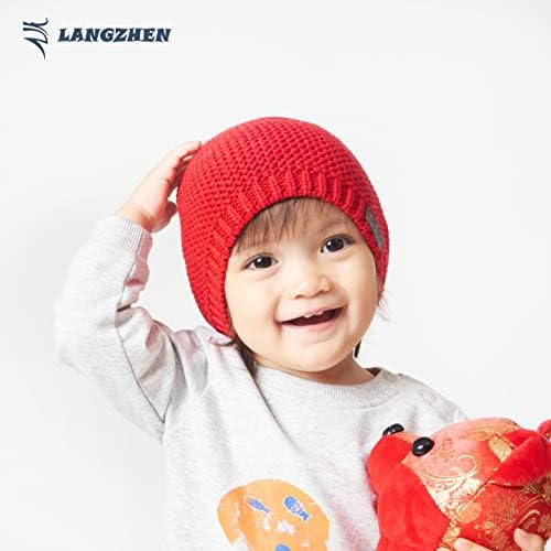 Warm Cozy LangZhen Knitted Child Hats for Winter