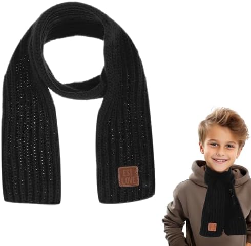 Abeillo Knitted Winter Scarf for Kids Warm Durable