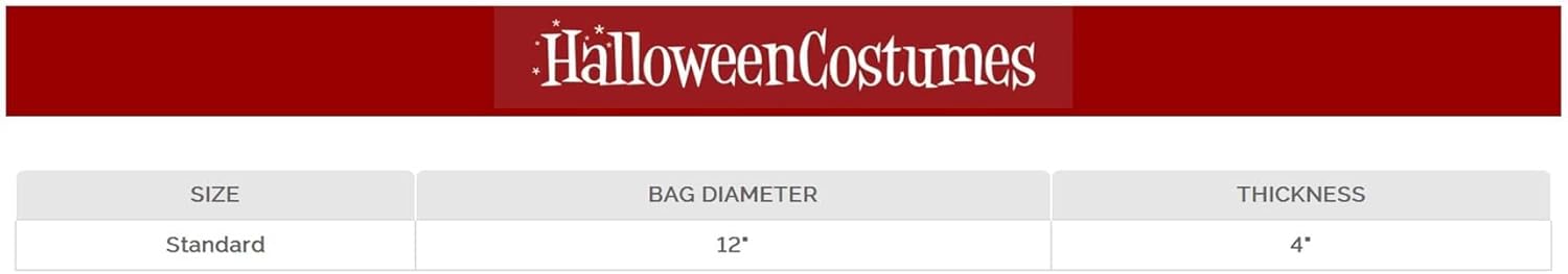 Fun Costumes Halloween Trick or Treat Baseball Accessories