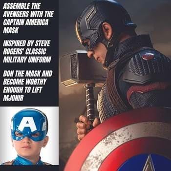 Captain America Kids Superhero Mask