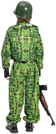 Mini Soldier Army Costume for Kids with Toy Accessories