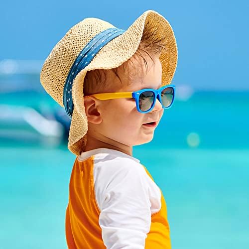 Matcheck 12 Pack Kids Square Neon Sunglasses
