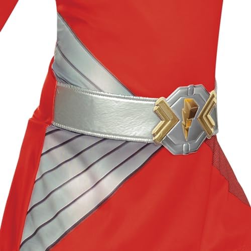official Red Ranger Cosmic Fury Costume for Girls Unleash Your Super Power